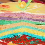 Gâteau arc-en-ciel