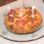 Maxi-cookie d'anniversaire