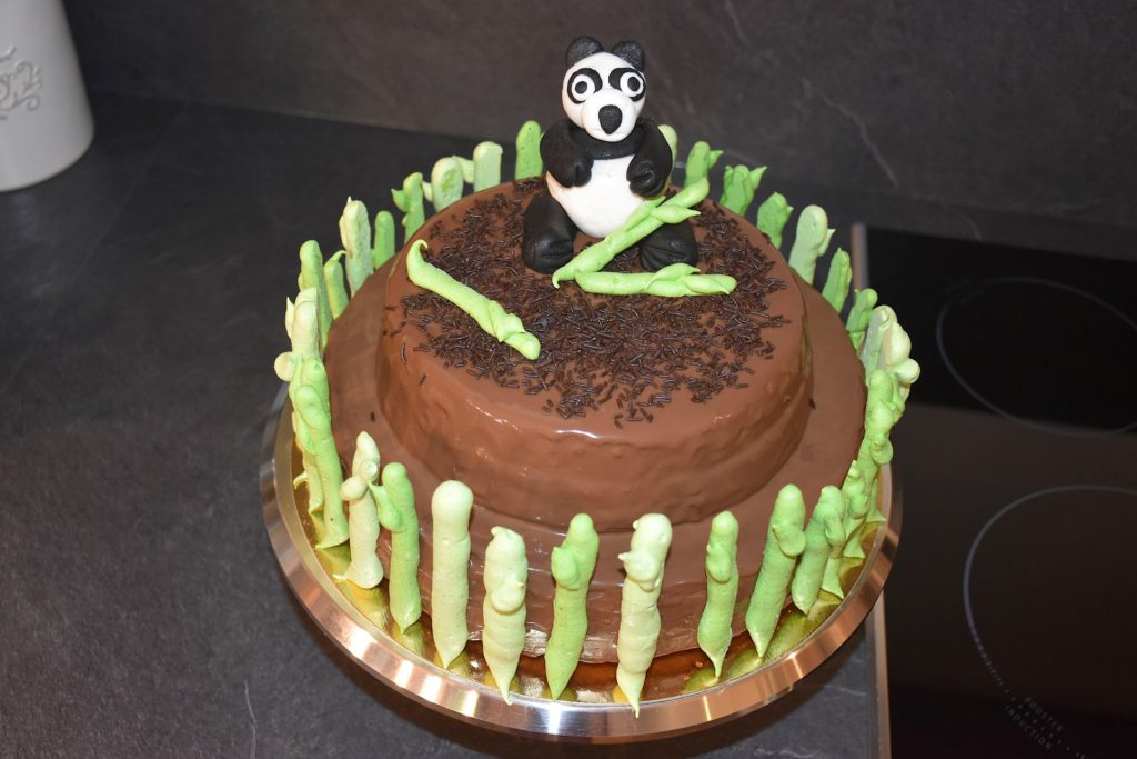 Le gâteau Panda