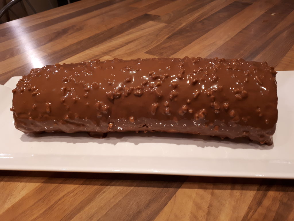 Gâteau roulé au chocolat